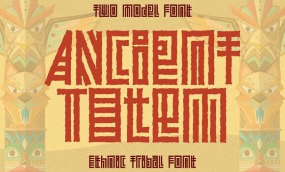 Ancient Totem Font - Featured Image