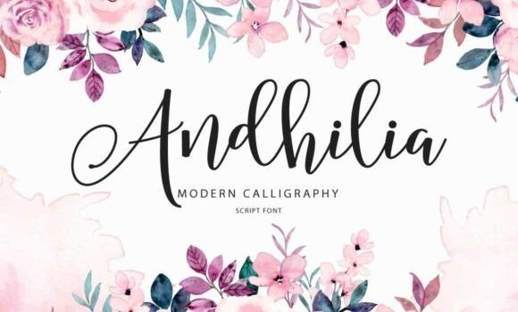 Andhilia Font Fonts Free Download Andhilia Font - Featured Image