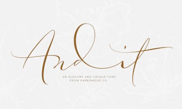 Andit Font Fonts Free Download Andit Font - Featured Image