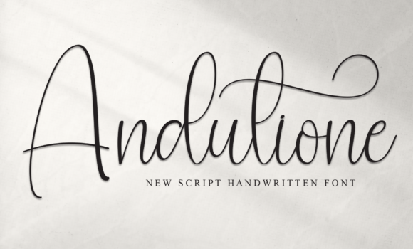 Andutione Font - Featured Image