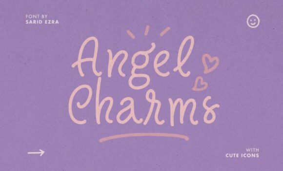 Angel Charms Font Fonts Free Download Angel Charms Font - Featured Image