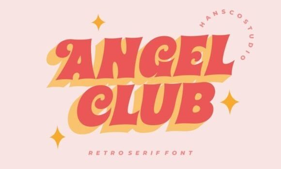 Angel Club Font Fonts Free Download Angel Club Font - Featured Image