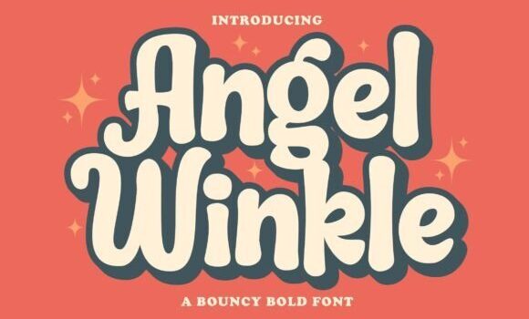 Angel Winkle Font - Featured Image