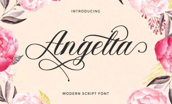 Angelta Font - Featured Image