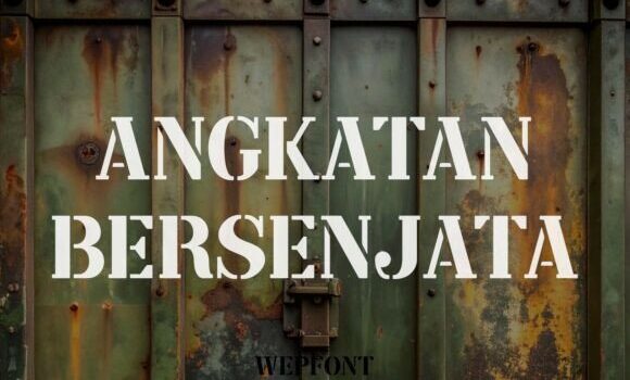 Angkatan Bersenjata Font Fonts Free Download Angkatan Bersenjata Font - Featured Image