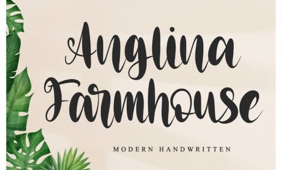 Anglina Farmhouse Font Fonts Free Download Anglina Farmhouse Font - Featured Image