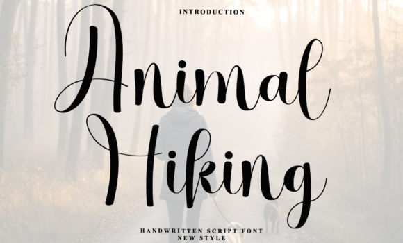 Animal Hiking Font - Featured Image