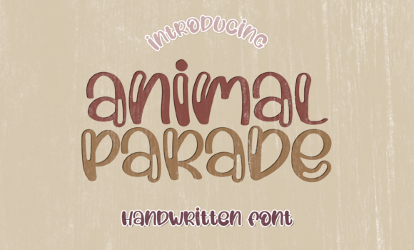 Animal Parade Font Fonts Free Download Animal Parade Font - Featured Image