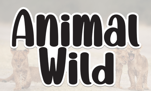 Animal Wild Font - Featured Image