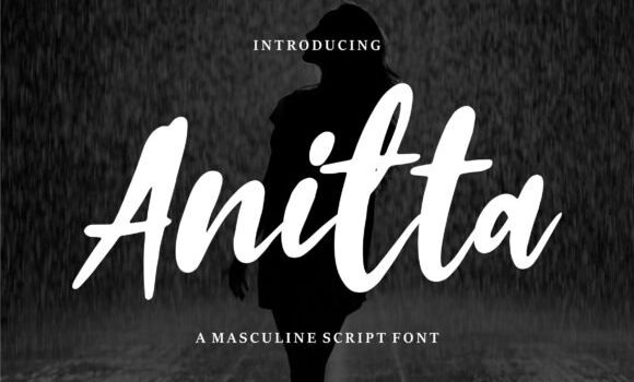 Anitta Font Fonts Free Download Anitta Font - Featured Image