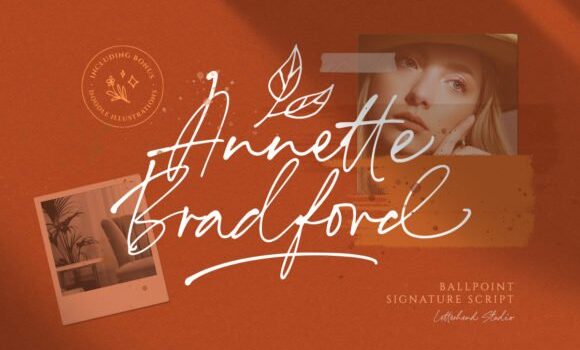 Annette Bradford Font Fonts Free Download Annette Bradford Font - Featured Image