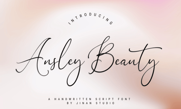 Ansley Beauty Font - Featured Image