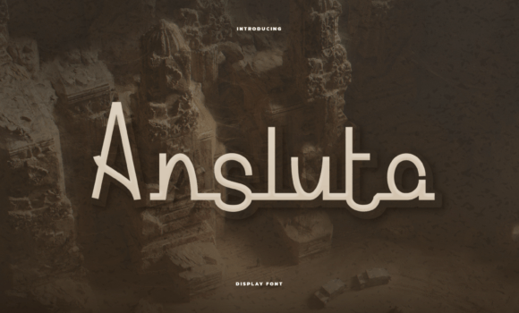 Ansluta Font - Featured Image