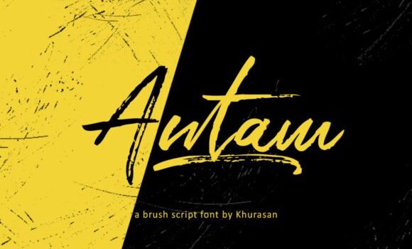 Antam Script Font - Featured Image