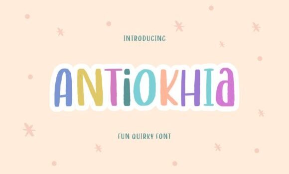 Antiokhia Font Fonts Free Download Antiokhia Font - Featured Image