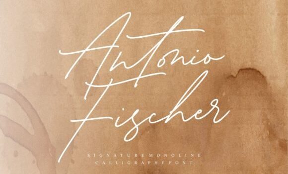 Antonio Fischer Font - Featured Image