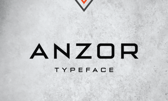 Anzor Font - Featured Image