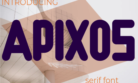 Apixos Font - Featured Image