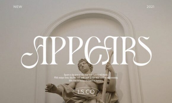 Appears Font - Featured Image