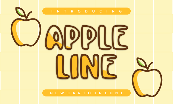 Apple Line Font - Featured Image