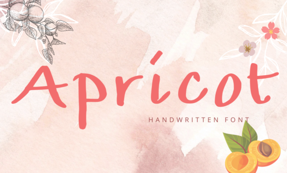 Apricot Font - Featured Image