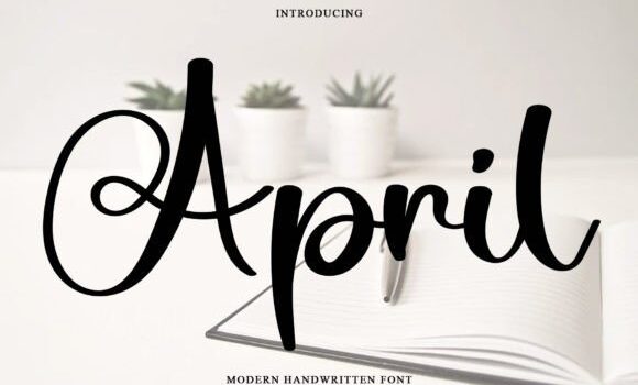 April Font - Featured Image