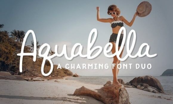 Aquabella Font Fonts Free Download Aquabella Font - Featured Image