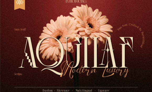 Aquilaf Font - Featured Image