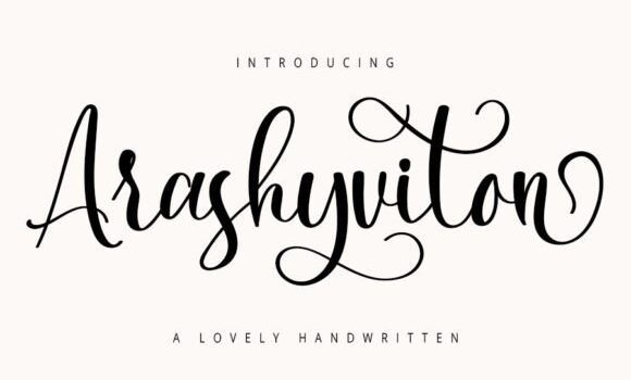 Arashyviton Font Fonts Free Download Arashyviton Font - Featured Image