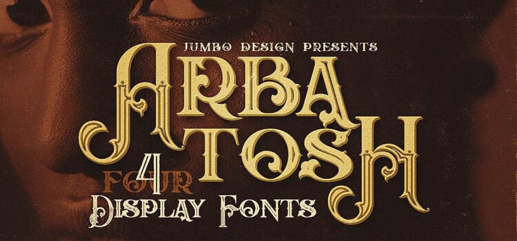 Arbatosh Font - Featured Image