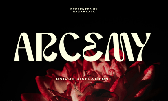 Arcemy Font - Featured Image
