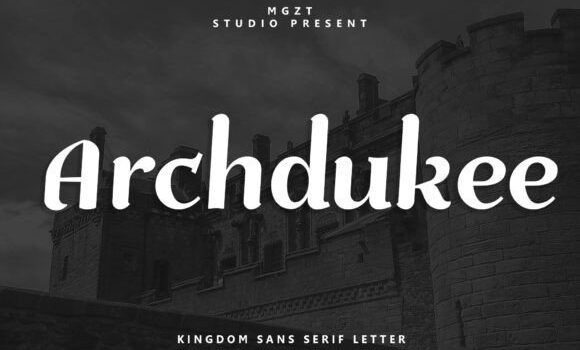 Archdukee Font - Featured Image