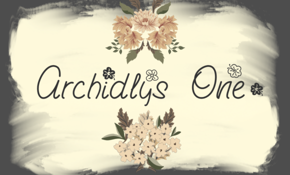 Archidlys One Font - Featured Image