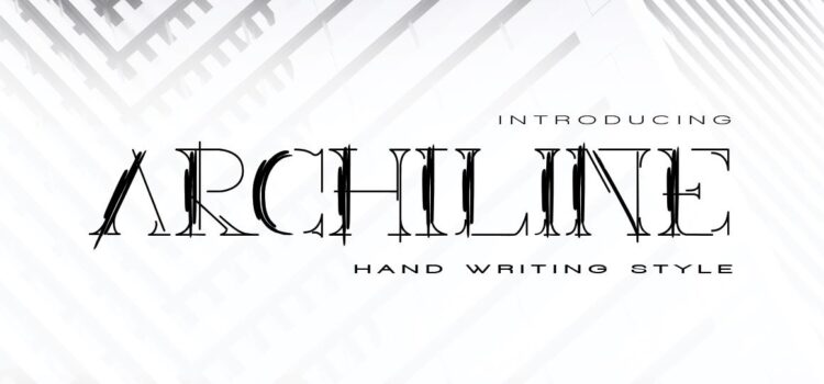 Archiline Font Fonts Free Download Archiline Font - Featured Image