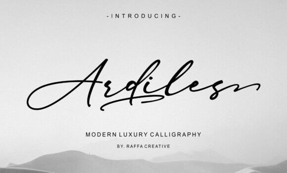 Ardiles Font - Featured Image