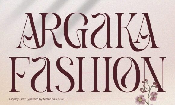 Argaka Fashion Font - Featured Image
