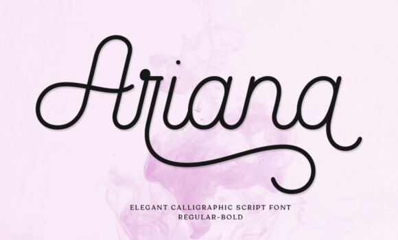 Ariana Script Font - Featured Image