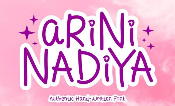 Arini Nadiya Font - Featured Image