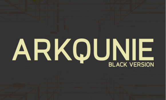 Arkqunie Black Font - Featured Image