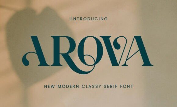 Arova Font - Featured Image