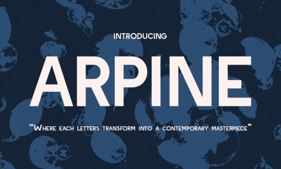 Arpine Font - Featured Image
