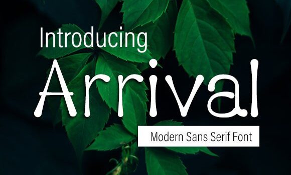 Arrival Font - Featured Image