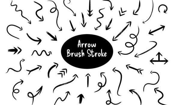 Arrow Brush Font - Featured Image