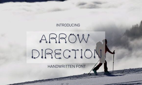 Arrow Direction Font - Featured Image