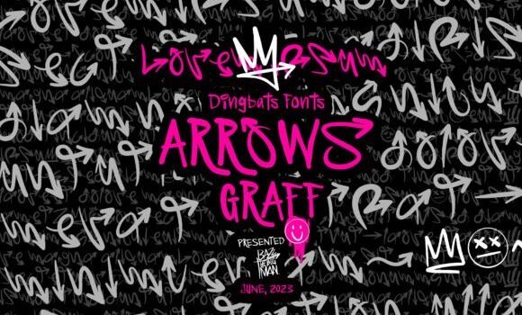 Arrows Graff Font Fonts Free Download Arrows Graff Font - Featured Image