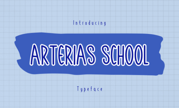 Arterias School Font Fonts Free Download Arterias School Font - Featured Image