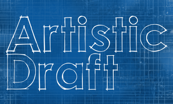 Artistic Draft Font - Featured Image