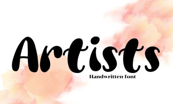 Artists Font - Featured Image