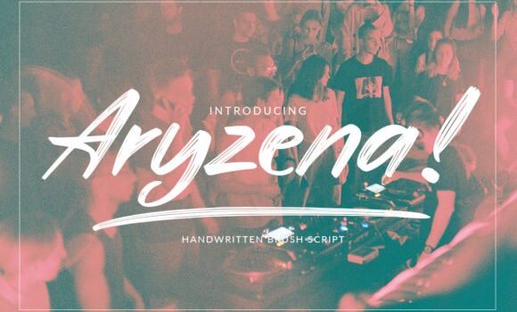 Aryzena Font - Featured Image