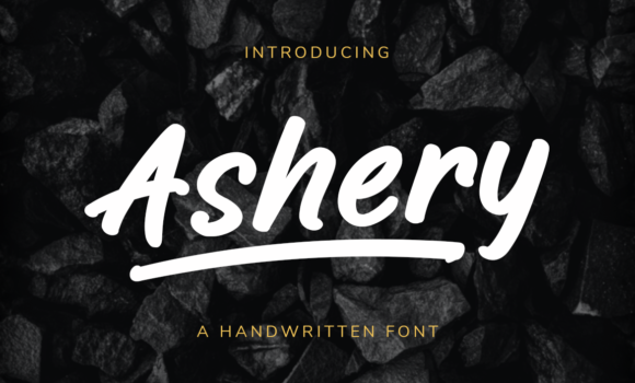 Ashery Font Fonts Free Download Ashery Font - Featured Image
